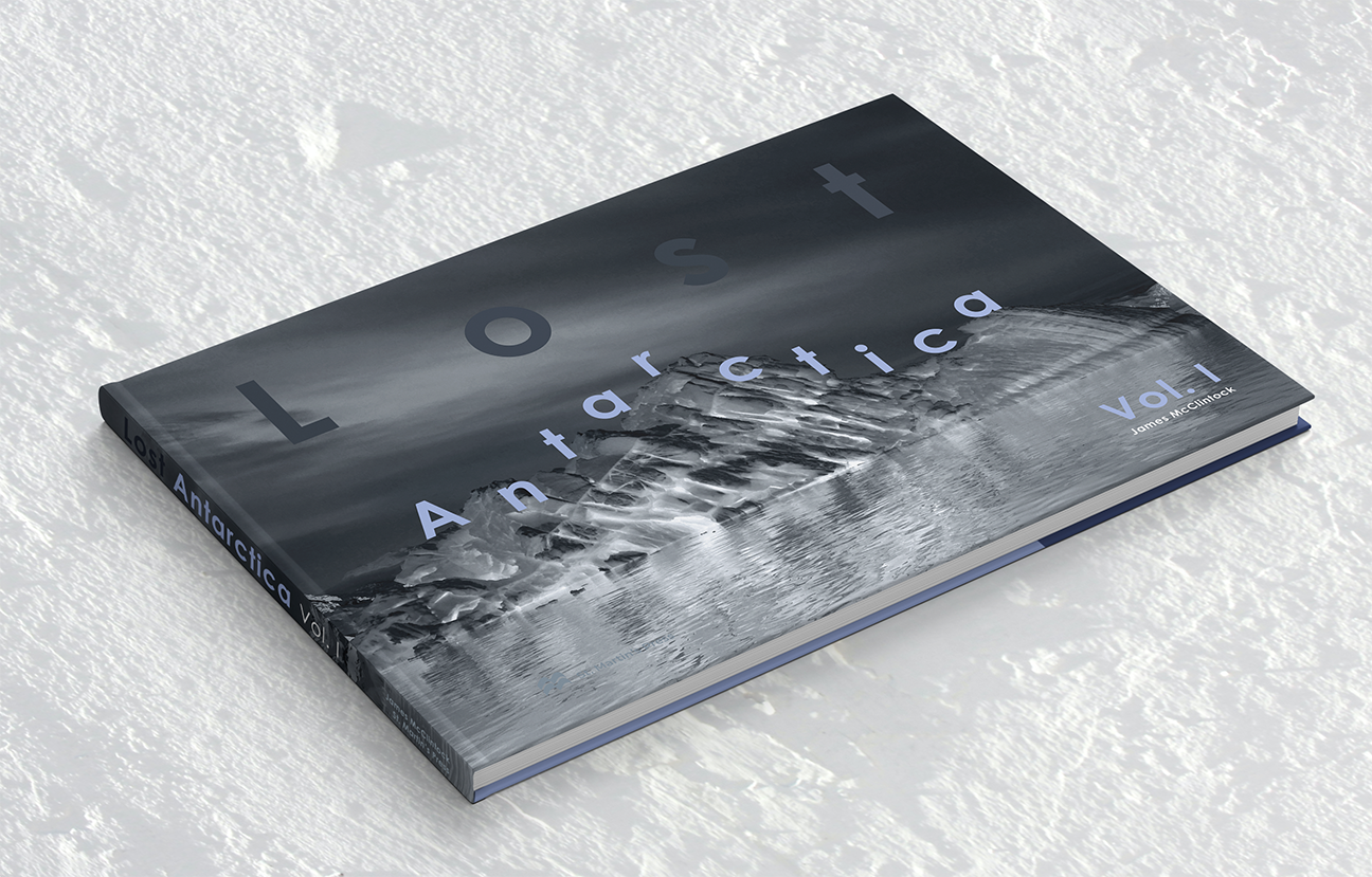 Lost Antarctica cover, light blue