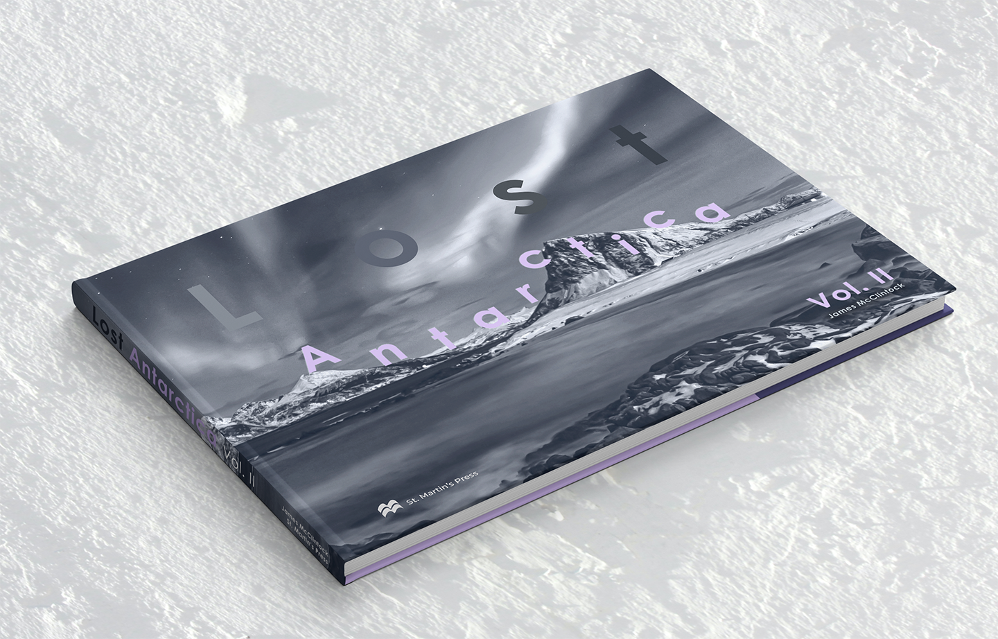 Lost Antarctica cover, lavender